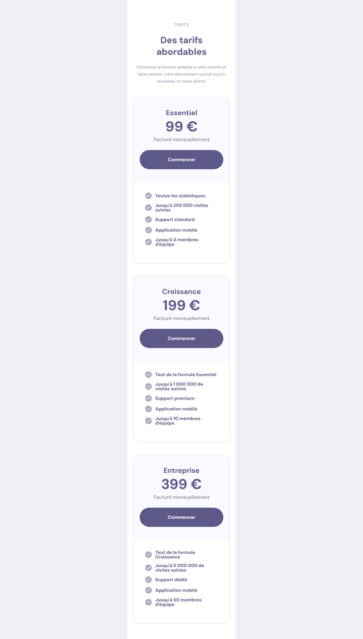 Mobile Pricing V1