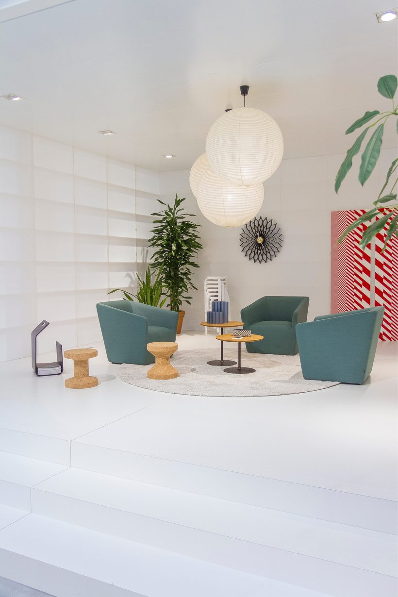 Interieur lumineux et vegetalise