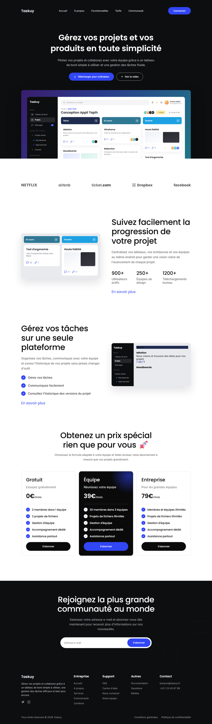 01 - Task Management Website