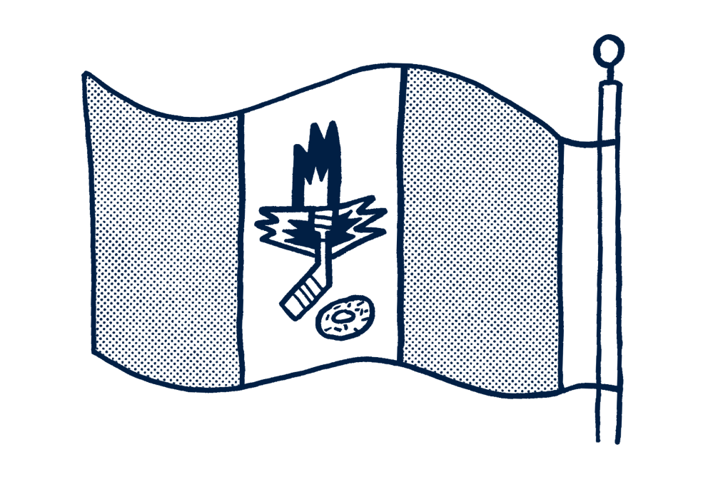 Illustration : un drapeau